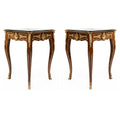 Pair of 19th century ormolu French-style side table (2 set)