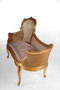 Queen Anne traditional chaise lounge