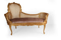 Queen Anne traditional chaise lounge