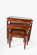Napoleon III Coffee Tables - Marquetry inlaid (3 Tables)