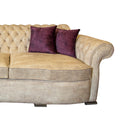 Chester purple/beige living room (4 pieces)