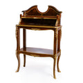 Louis XIV style inlaid writing desk