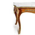 Louis XV ormolu mounted center table