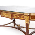 French louis XVI Marquetry Inlaid table (3 set)