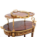 French Louis XV ormolu mounted tea cart