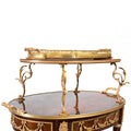 French Louis XV ormolu mounted tea cart