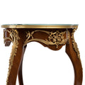 Pair of French Empire Marquetry Inlaid side table (2 SET)