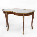 Louis XV Hand Carved Inlaid Nesting Tables (3 set)