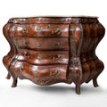 French Louis XV style bombe commode - side curved