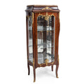 Louis XV style ormolu mounted vitrine cabinet