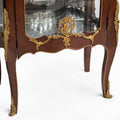 Louis XV style ormolu mounted vitrine cabinet