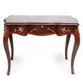 Louis XV style Ormolu mounted writing desk-Bureau plat