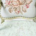 Louis XV style living room with flower bouquet back (5 pieces)