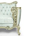 Louis XV style living room with flower bouquet back (5 pieces)