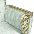 Louis XV style living room with flower bouquet back (5 pieces)
