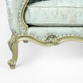 Louis XV style living room with flower bouquet back (5 pieces)