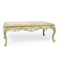 Louis XV style living room with flower bouquet back (5 pieces)