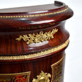 Gilded Louis XV style Boulle pedestal (2 set)