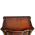 Brown French 18th century style nightstand (2 set)