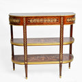Two shelves console Louis XVI style