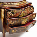 Hand painted Louis XIV chest-drawer