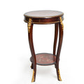 Louis XV hand-paint round table (2 set)