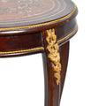 Louis XV hand-paint round table (2 set)