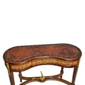 French Louis XVI style kidney console table