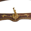 French Louis XVI style kidney console table