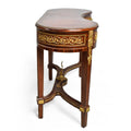 French Louis XVI style kidney console table