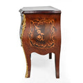 S-shaped Louis XV side nightstand