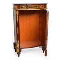French Napoleon III mounted cabinet