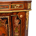 French Napoleon III mounted cabinet