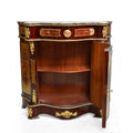 Boulle style brown cabinet