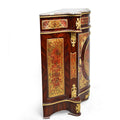 Boulle style brown cabinet