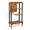 French ormolu mounted Louis XVI style Étagère