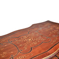 Marquetery inlaid Louis XV style office desk