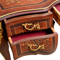 Marquetery inlaid Louis XV style office desk