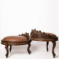Twin Ottoman – Precision Carving