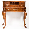 Victorian inlaid secretary desk