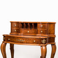 Victorian inlaid secretary desk