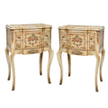 Vintage French provincial nightstand storage (2 set)