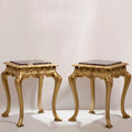Louis XV Style Gilded Side Table (2-table set)