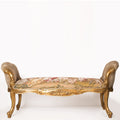 Récamier Chaise Lounge with Padded Arms