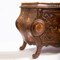 Louis XV Style Curved Commode with Marble Top (Condensed)