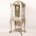 Rococo hand carved french vitrine late 19th century