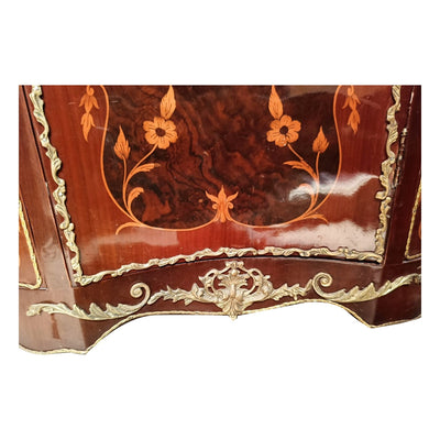 Louis Royale Marquetry commode – Marble Crown Edition