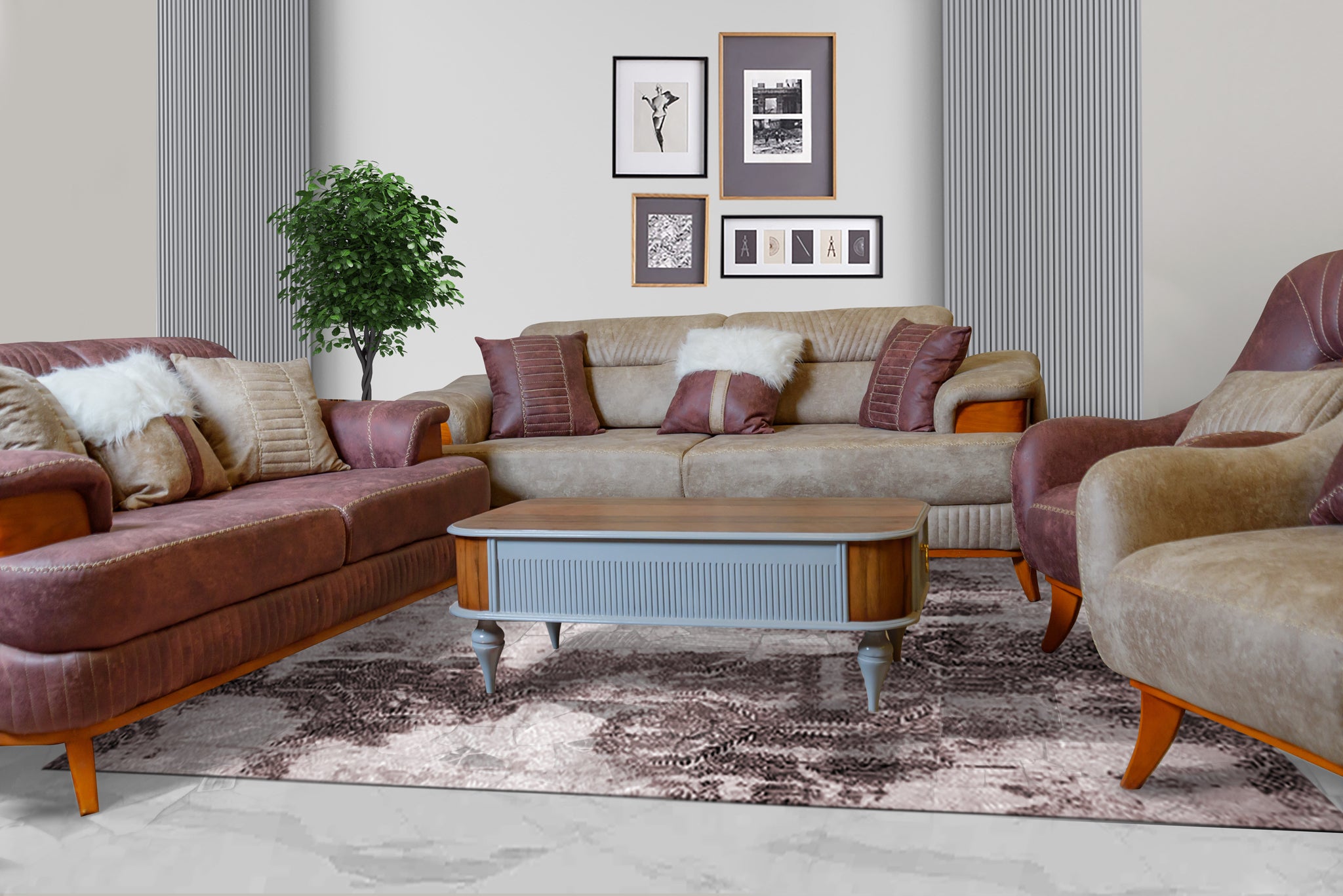 Serene Lounge living room