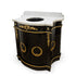 Majestic marble wood vanity