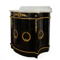 Majestic marble wood vanity